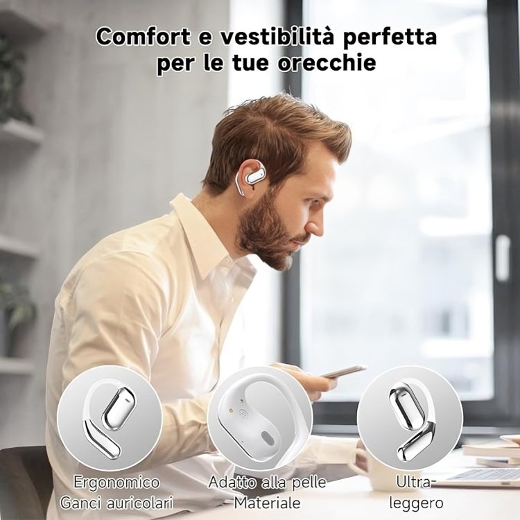 Osound® AirBone Sfera: Cuffie a Conduzione Ossea - Osound